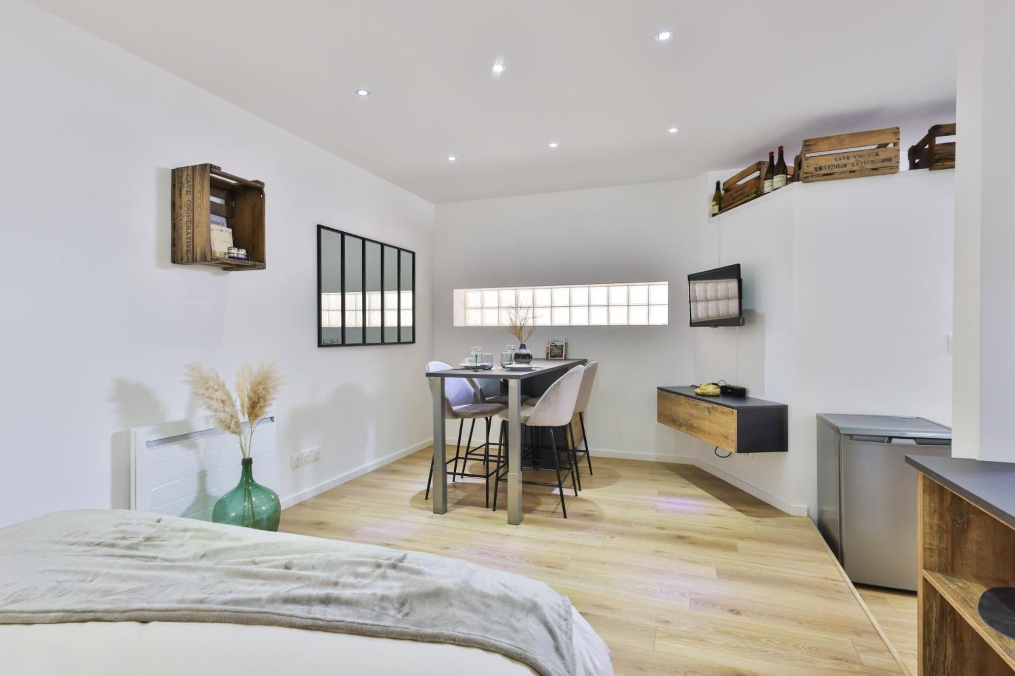 Studio Des 3 Chateaux Husseren-les-Châteaux Dış mekan fotoğraf